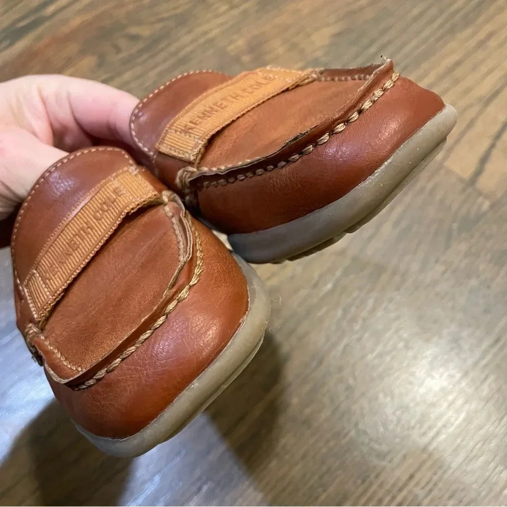 Kenneth Cole Faux Leather Slip On Moccasins Dress Shoes US 11
